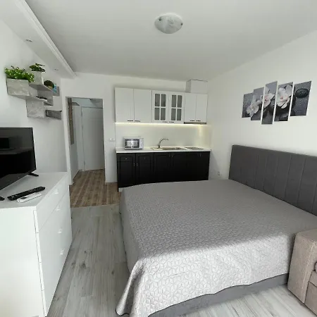 студио симона 4 - първа линия море Apartamento Lozenets